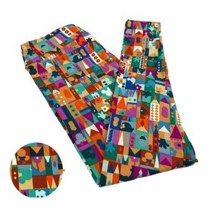 Abstract Disney Leggings